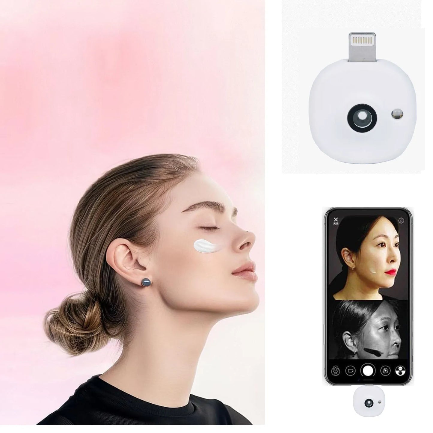 Mini UV Camera for iPhone Android Phone