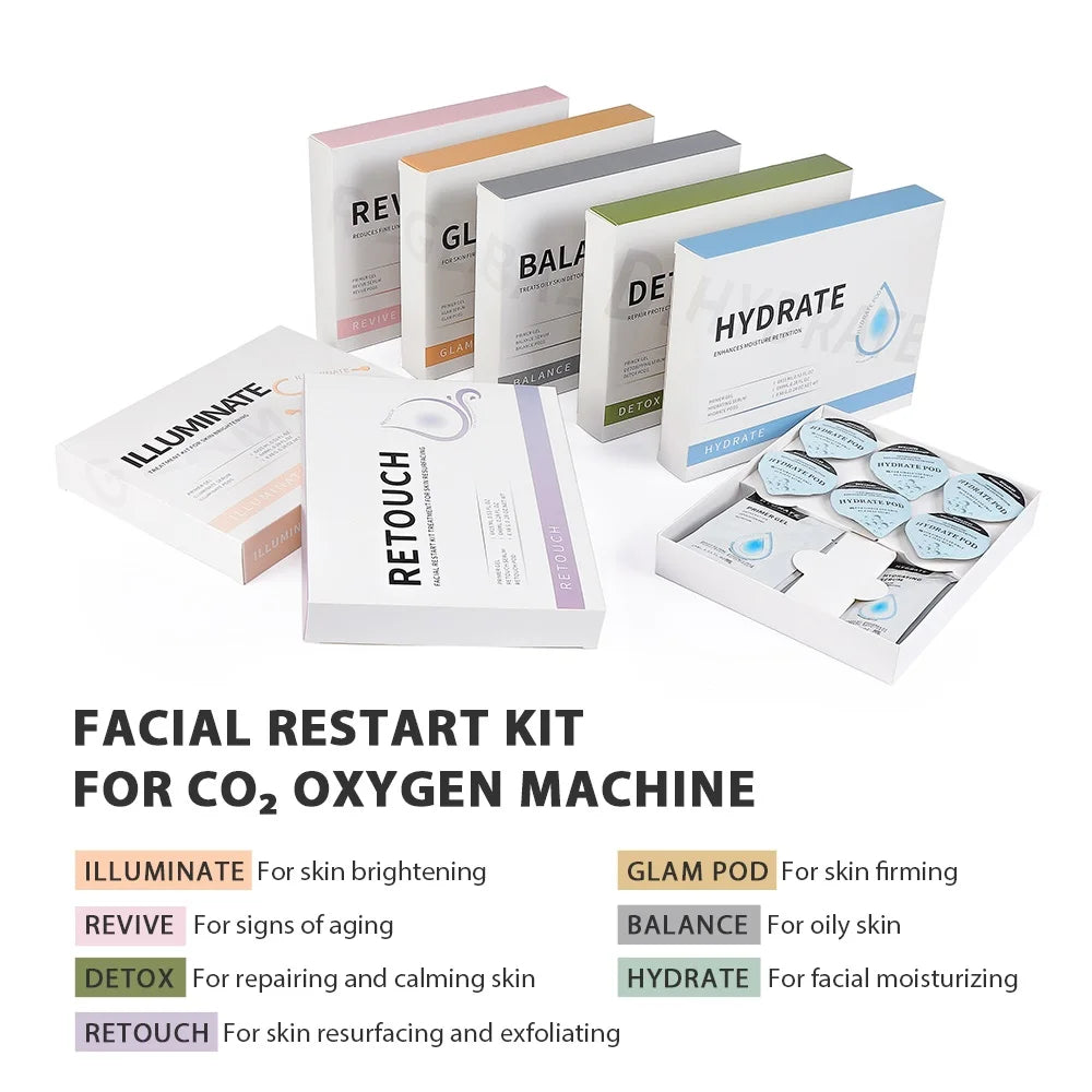 Glam Pod For Aqua CO2 For Bubble Facial Beauty