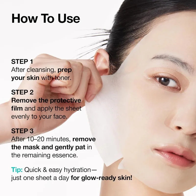 Korean PDRN Hyaluronic Acid  Serum Mask