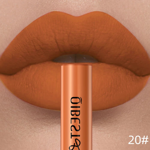 QIBEST Matte  Lipstick Waterproof