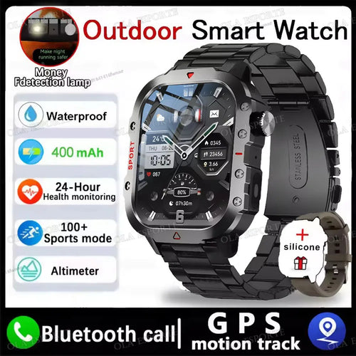 2025 New LED Men's Smartwatch Bluetooth  talk