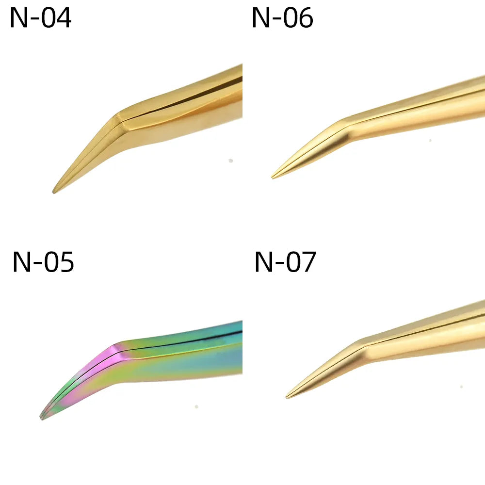 Eyelash Extension Tweezers Makeup 3D