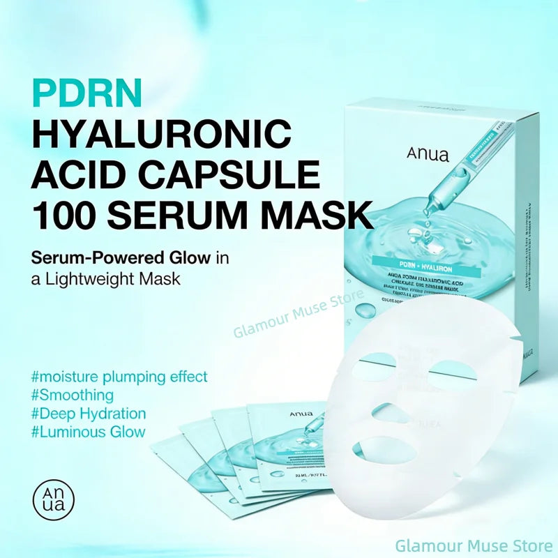 Korean PDRN Hyaluronic Acid  Serum Mask