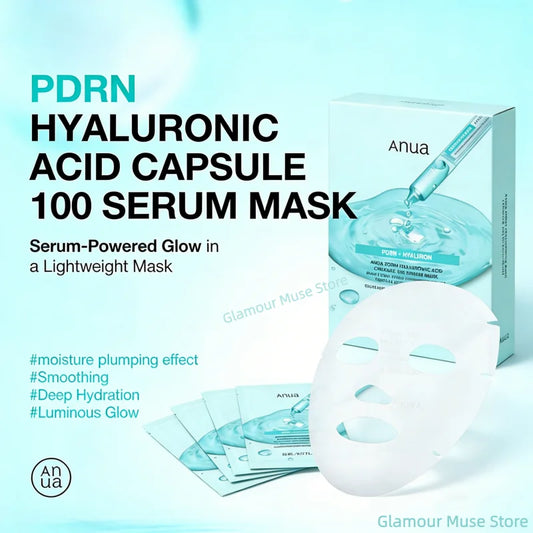 Korean PDRN Hyaluronic Acid  Serum Mask