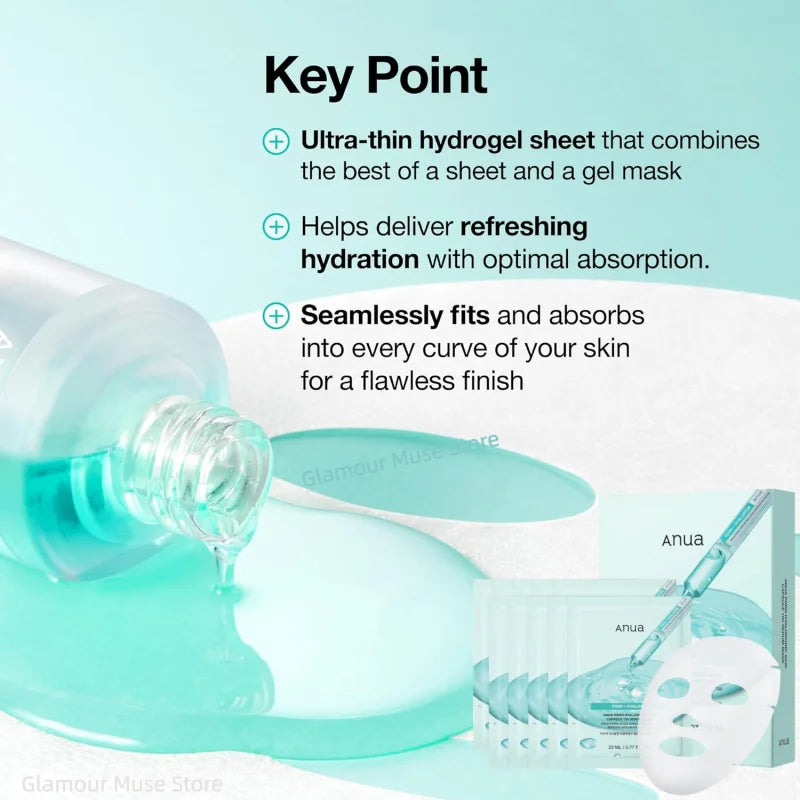 Korean PDRN Hyaluronic Acid  Serum Mask