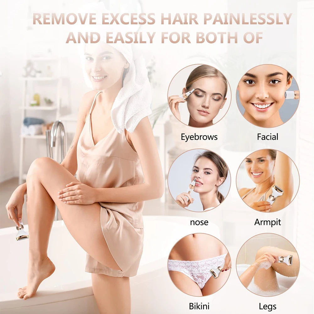 Body Epilator For Women Hair Remover Bikini