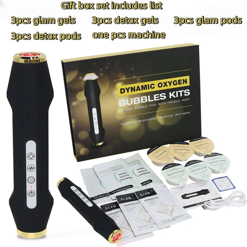 Facial Oxygen Bubble Ultrasonic LED Massage Skin