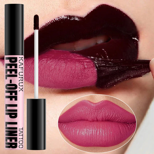 7 Colors Peel Off Lip Stain Reveal Long Lastin