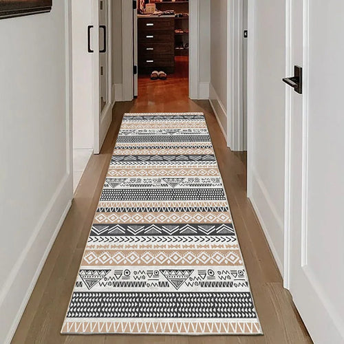 VIKAMA Vintage Wood Grain Long Runner
