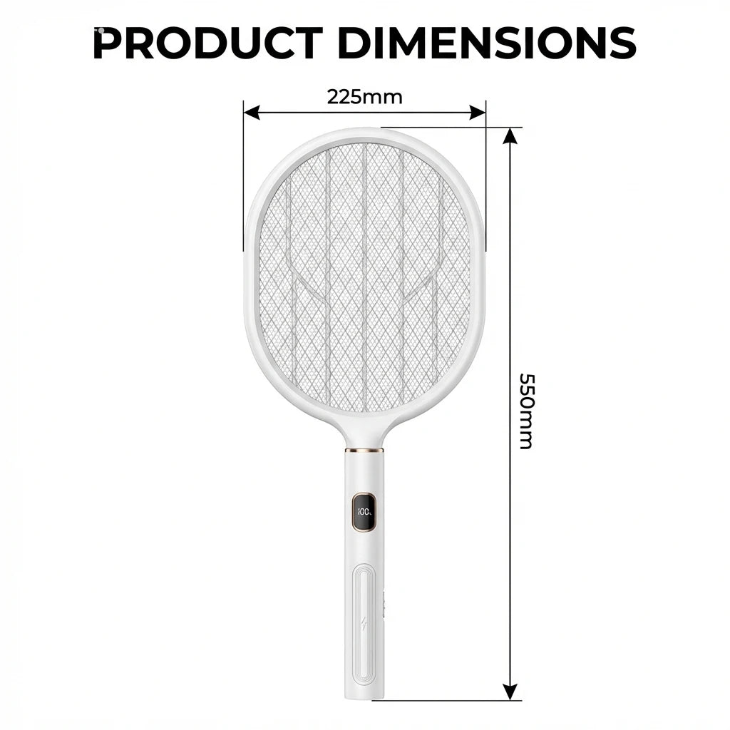3-in-1 LED Smart Display Mosquito Supelectric