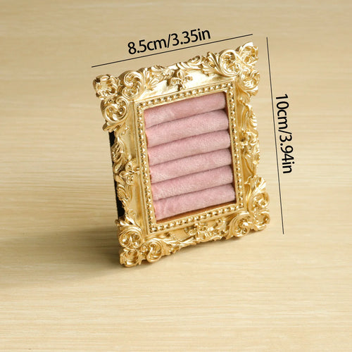 Vintage Gold Ring Display Tray