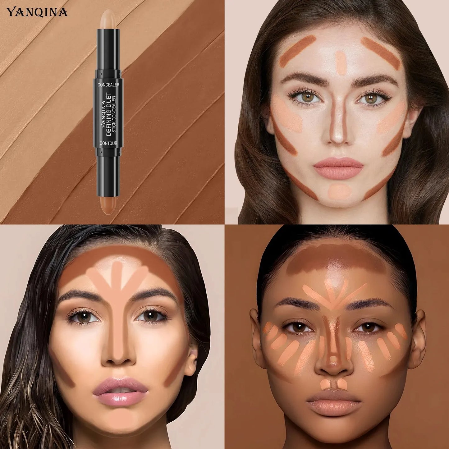 Contour Stick Duo, Highlight  waterproof
