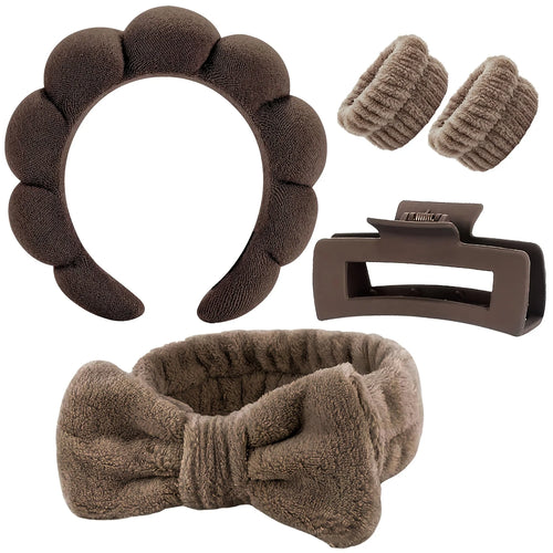 5pcs/Set Spa Headband Hair