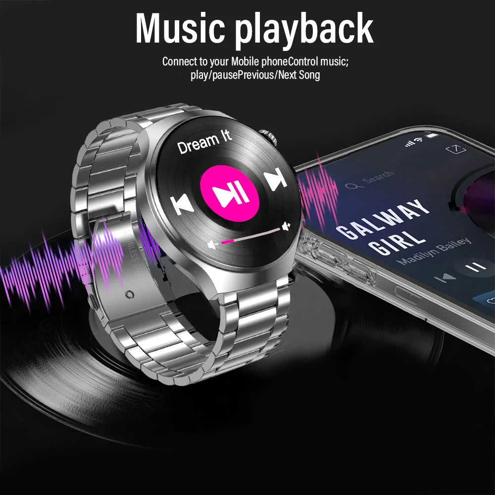G.L Wear 2025 New Men's Smart Watch HD