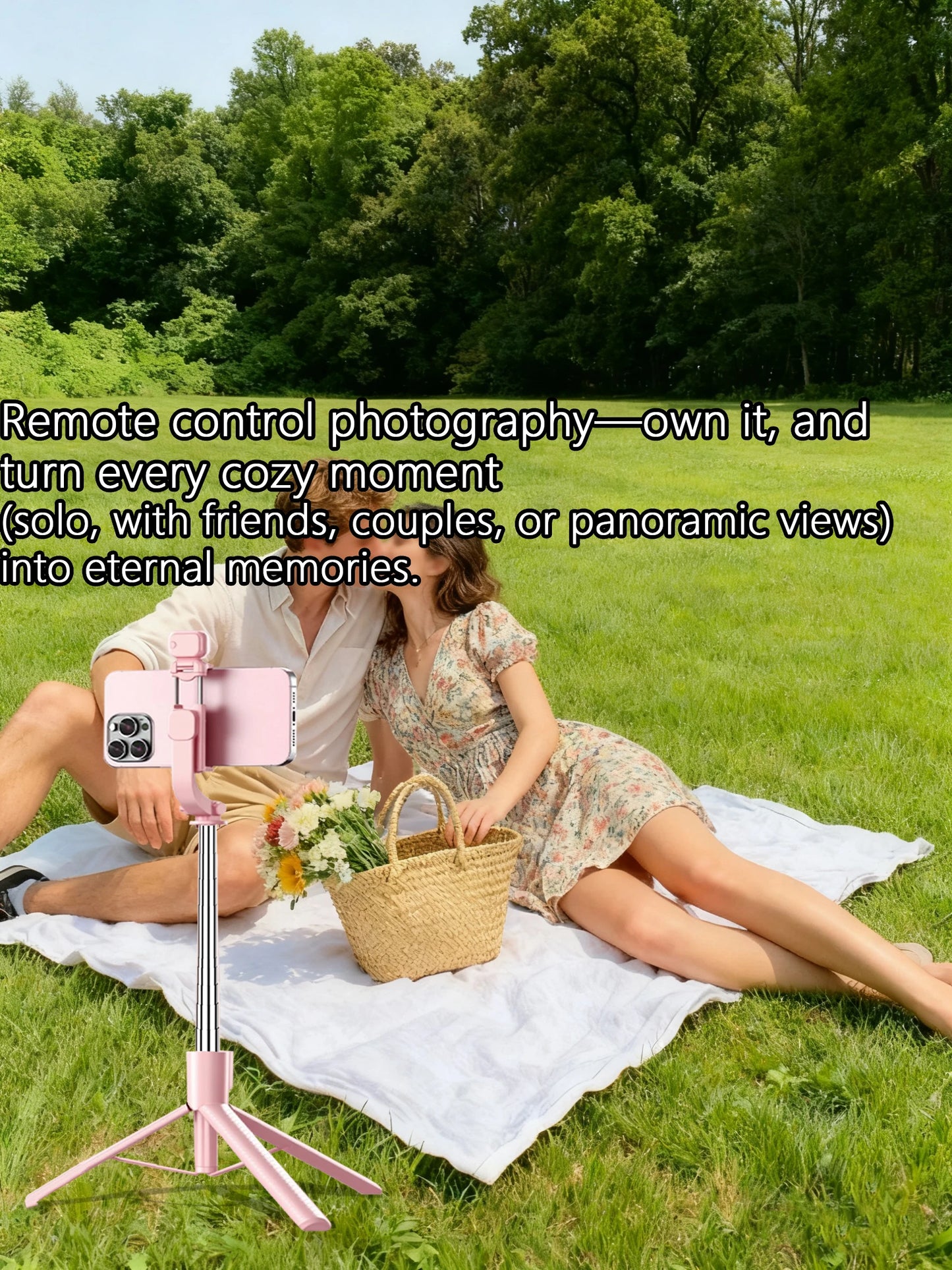 Extendable Selfie Tripod Stick