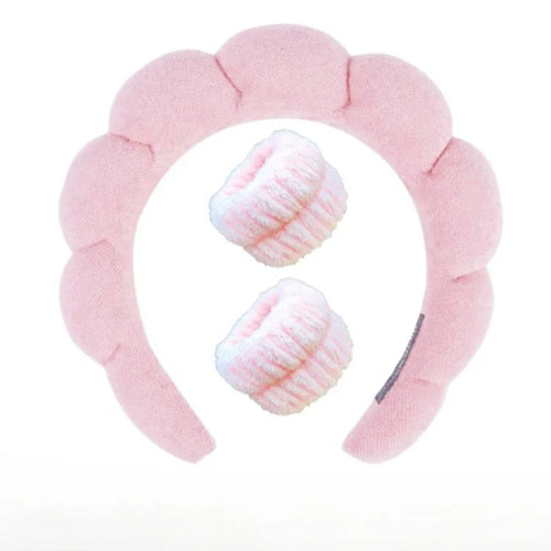 3pcs Sponge Spa Headband