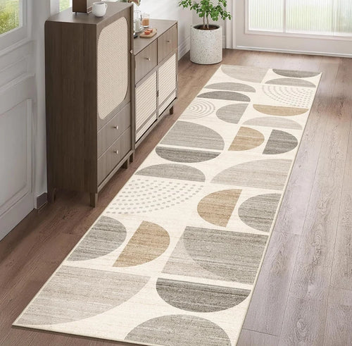 Non Slip Washable Geometric