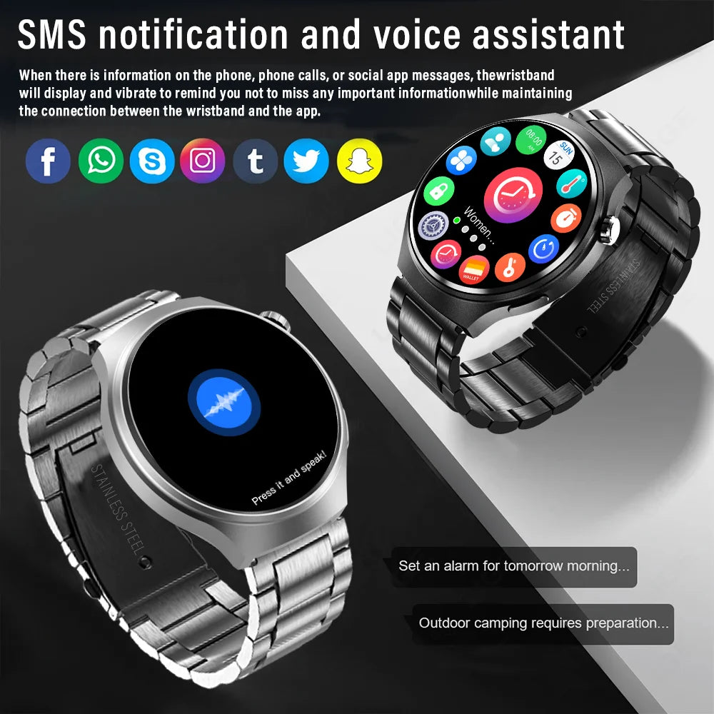 G.L Wear 2025 New Men's Smart Watch HD