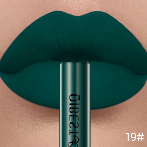 QIBEST Matte  Lipstick Waterproof