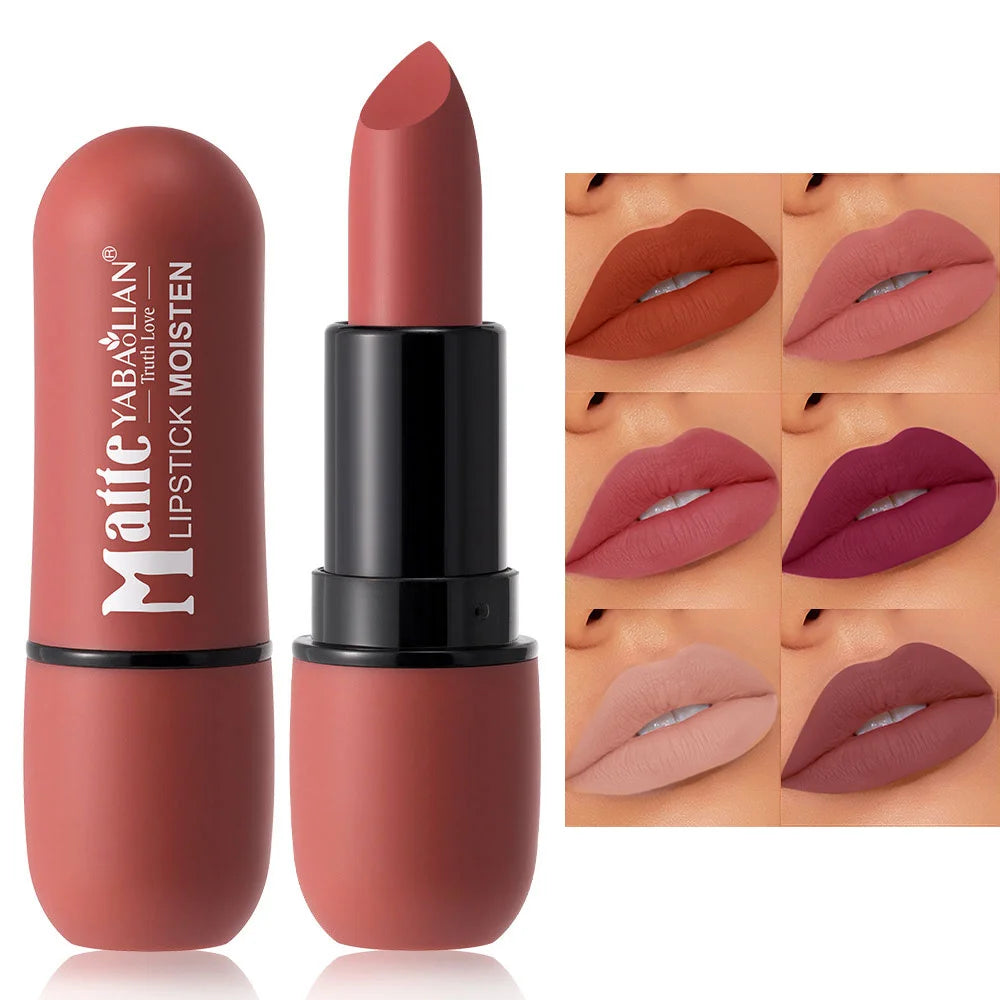 Matte Lipstick Long-Lasting Waterproof