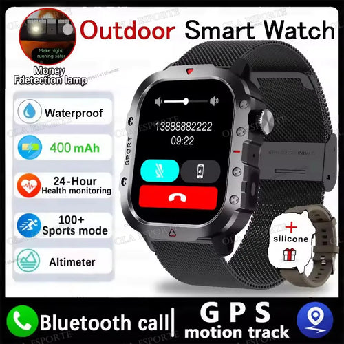 2025 New LED Men's Smartwatch Bluetooth  talk
