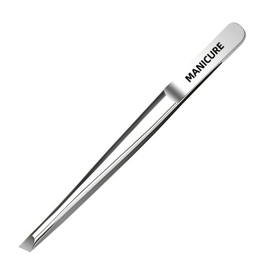 Steel Slant Tip Tweezers  for Eyebrow