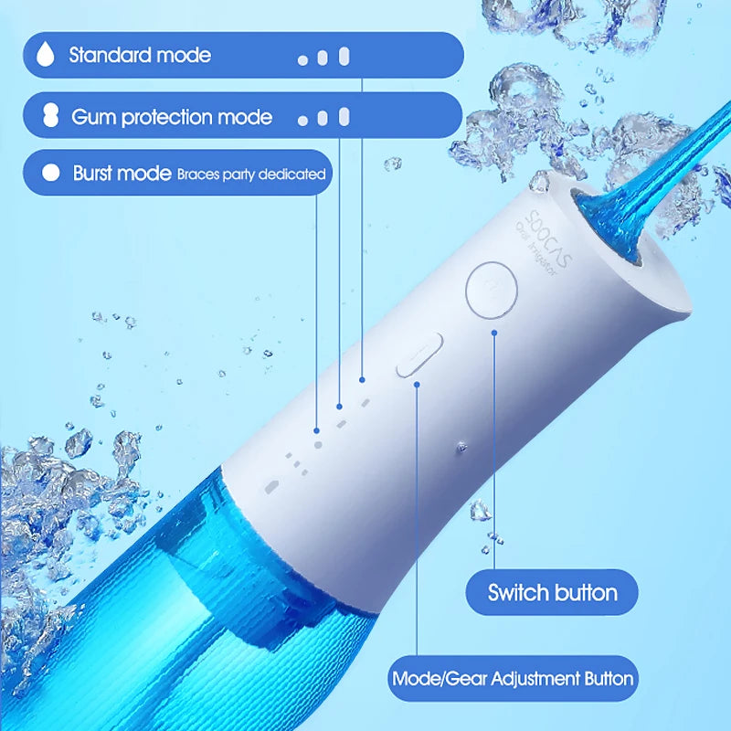 SOOCAS W3 Pro Water Flosser Teeth