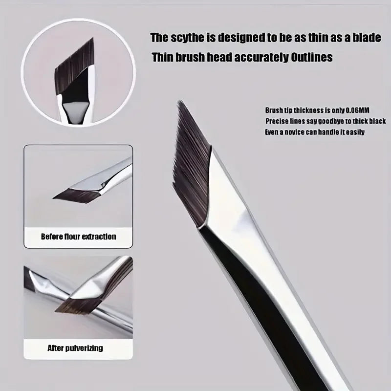 2/5Pc  Blade Eyeliner Brush