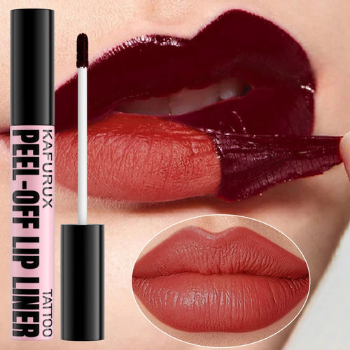 7 Colors Peel Off Lip Stain Reveal Long Lastin