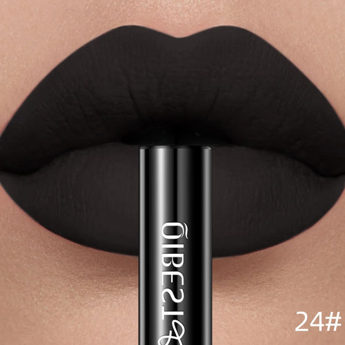 QIBEST Matte  Lipstick Waterproof