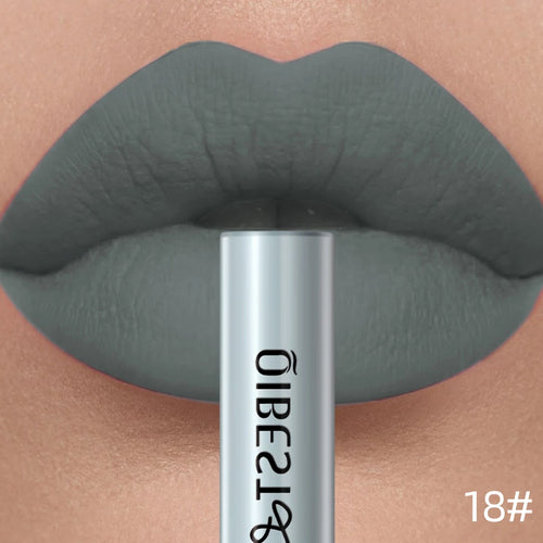 QIBEST Matte  Lipstick Waterproof
