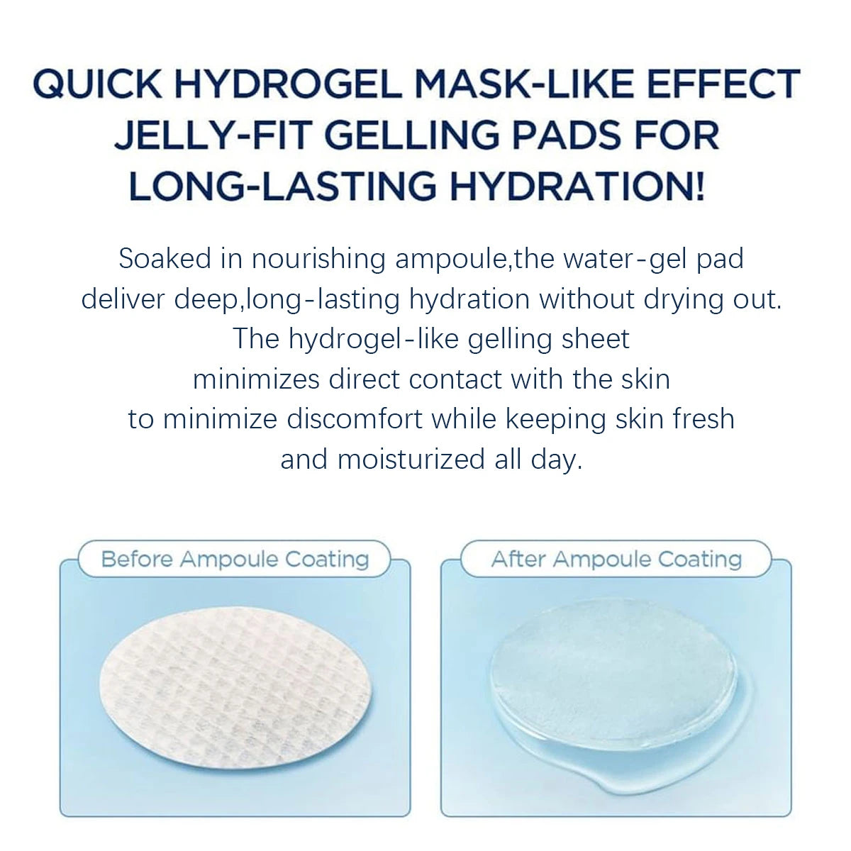 Centella Hyalu-Cica Ampoule Pads | Hydrating & Soothing Toner Pads