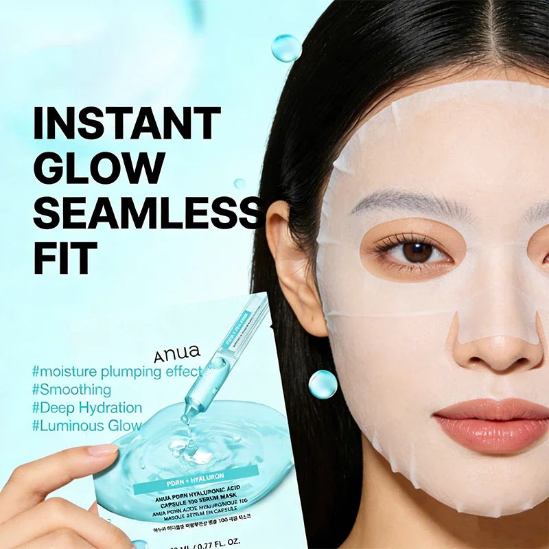 Korean PDRN Hyaluronic Acid  Serum Mask