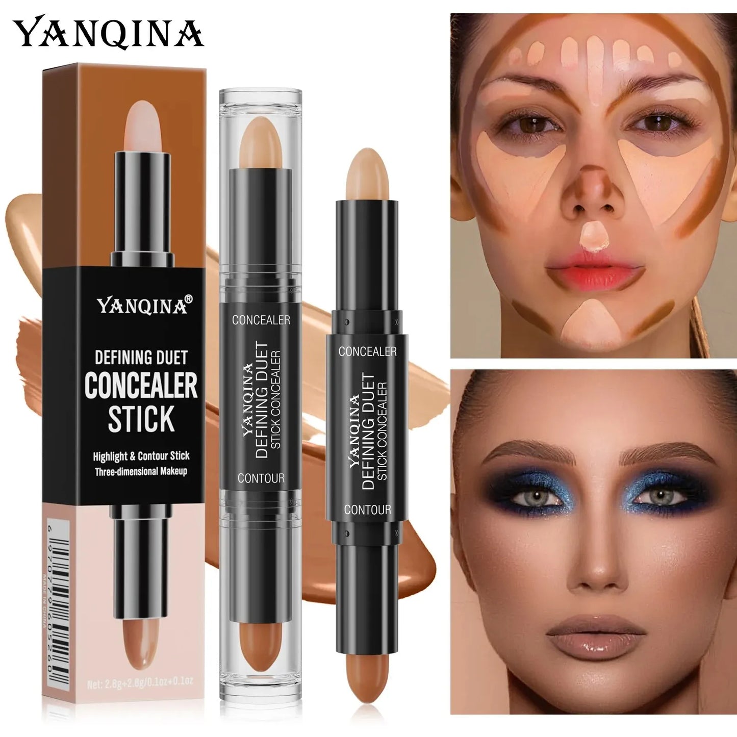 Contour Stick Duo, Highlight  waterproof