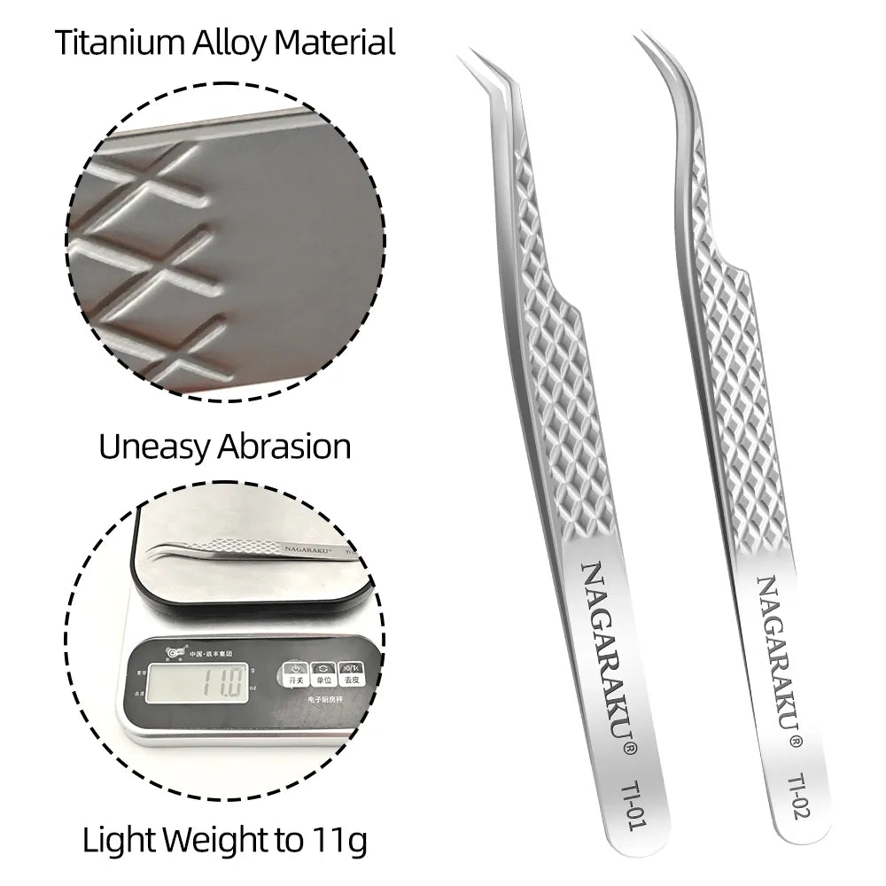 Eyelash Extension Tweezers Makeup 3D