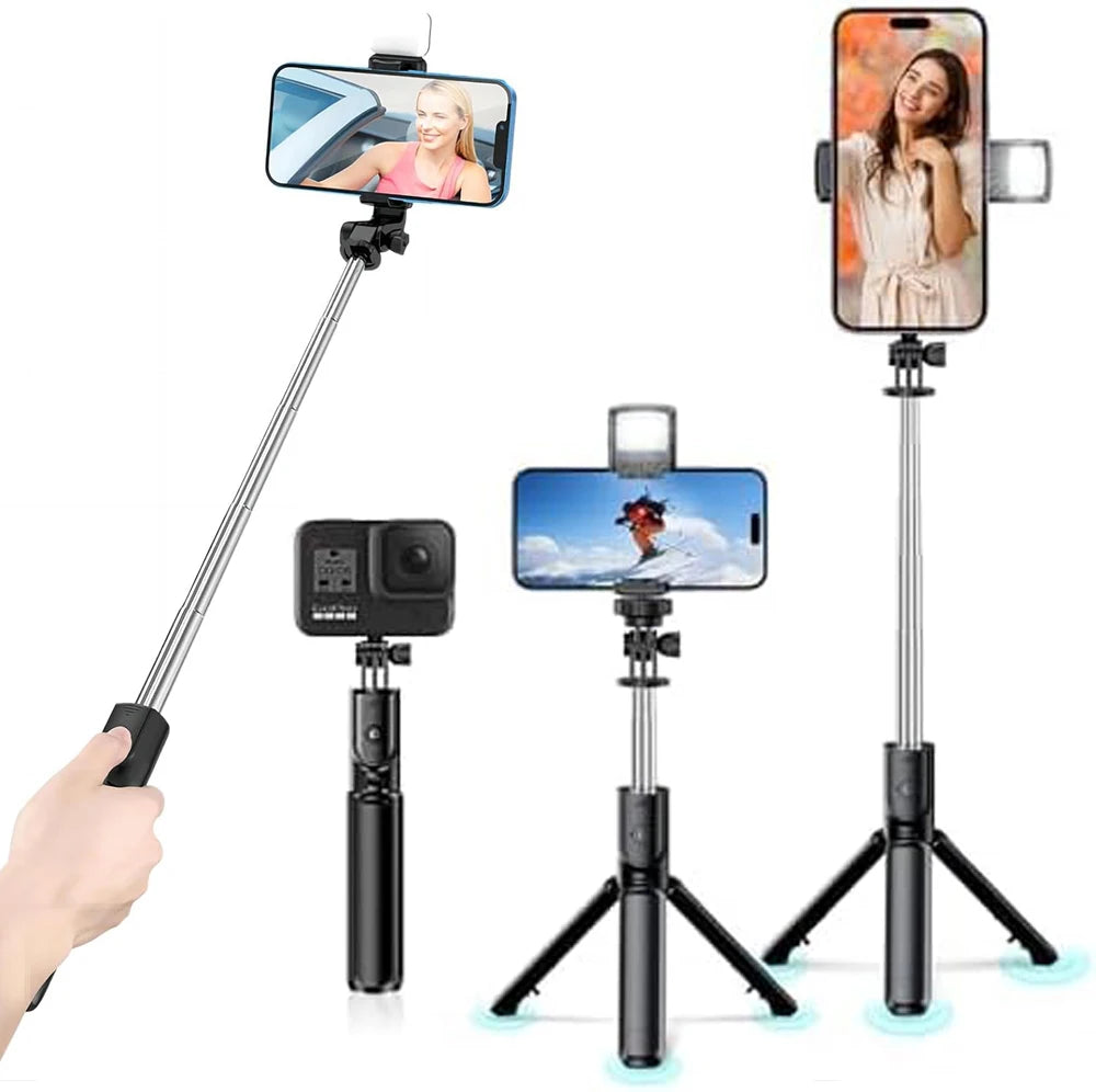 Bluetooth Wireless Selfie Stick Tripod
