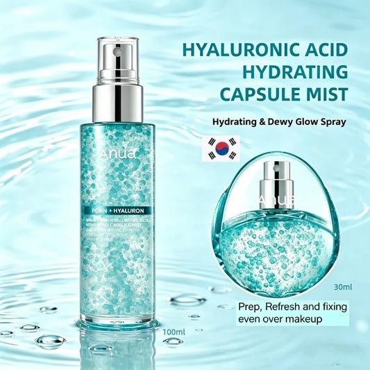 Korean PDRN Glow Facial Serum Spray, Hyalunic