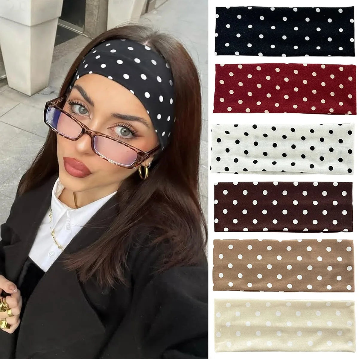 1pc  Yoga Elastic Headband – Fashionable