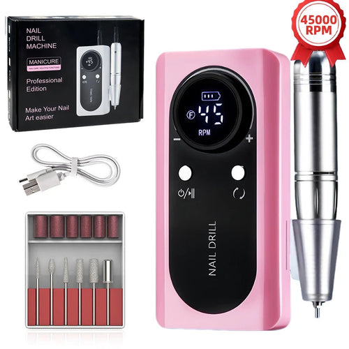 45000RPM Nail Drill Machine Kit