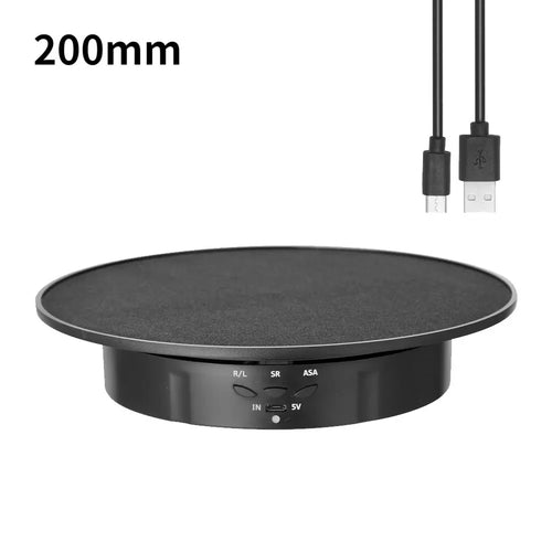 7.87 Inch 360 Degree Electric Rotating Stand