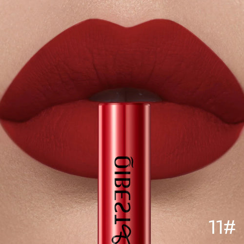 QIBEST Matte  Lipstick Waterproof