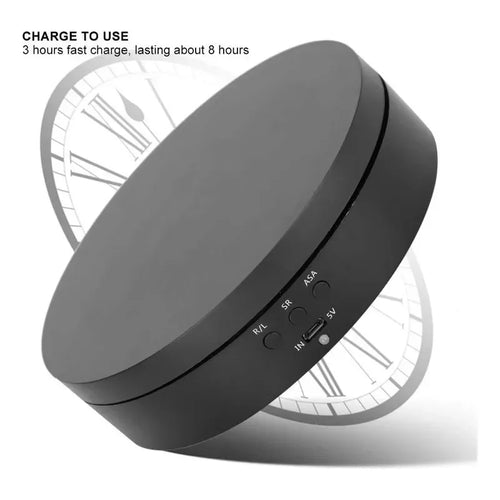 7.87 Inch 360 Degree Electric Rotating Stand