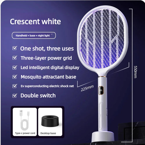 3-in-1 LED Smart Display Mosquito Supelectric