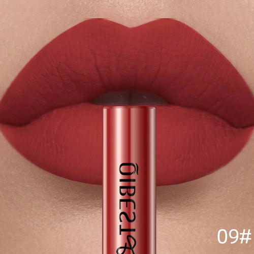 QIBEST Matte  Lipstick Waterproof