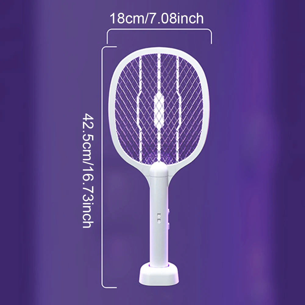Electric Fly  3000V Bug Zapper Racket 2 in 1