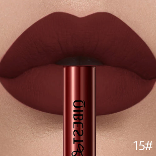 QIBEST Matte  Lipstick Waterproof