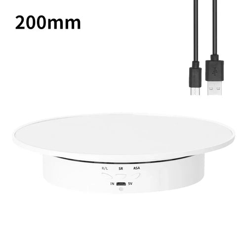 7.87 Inch 360 Degree Electric Rotating Stand