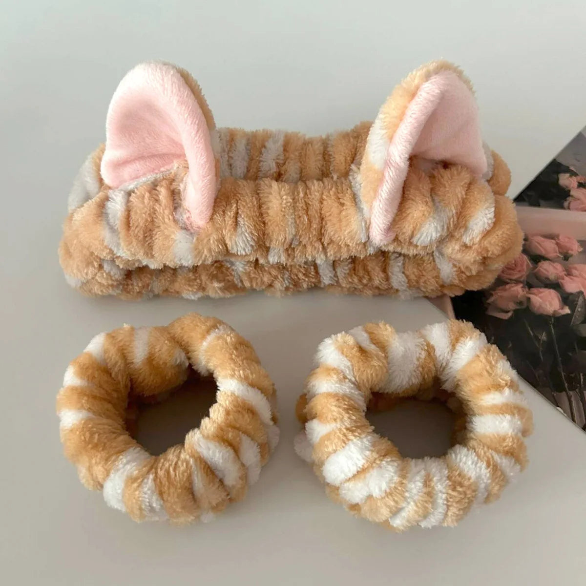 3pcs/set  Leopard Print  Spa