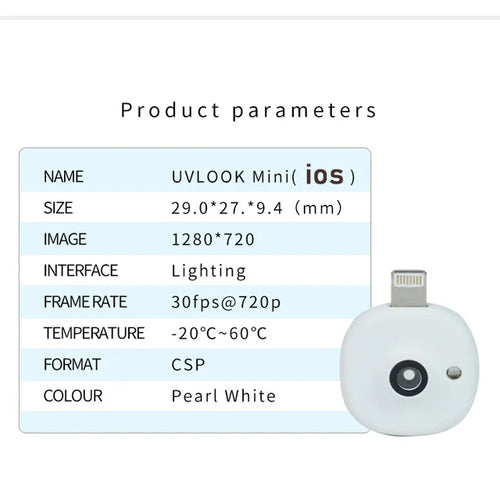 Mini UV Camera for iPhone Android Phone