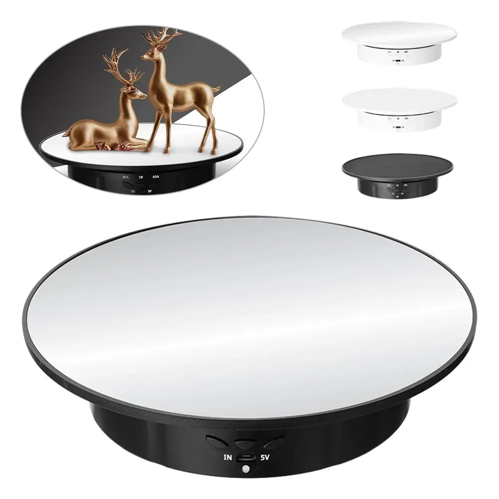 7.87 Inch 360 Degree Electric Rotating Stand